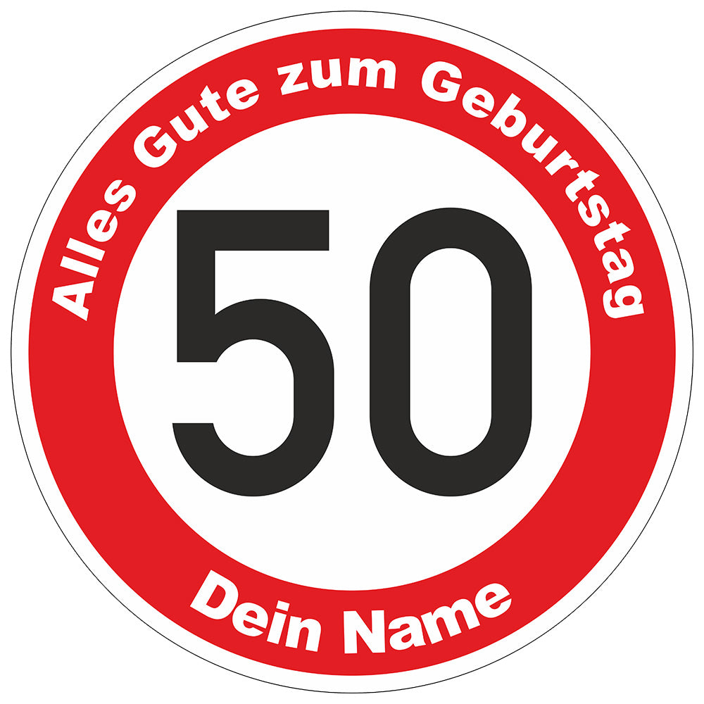 Alles Gute zum Geburtstag - Deine Daten