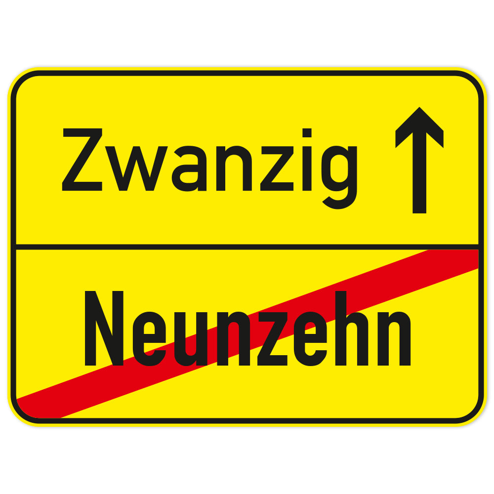 "Geburtstags-Ortstafel"