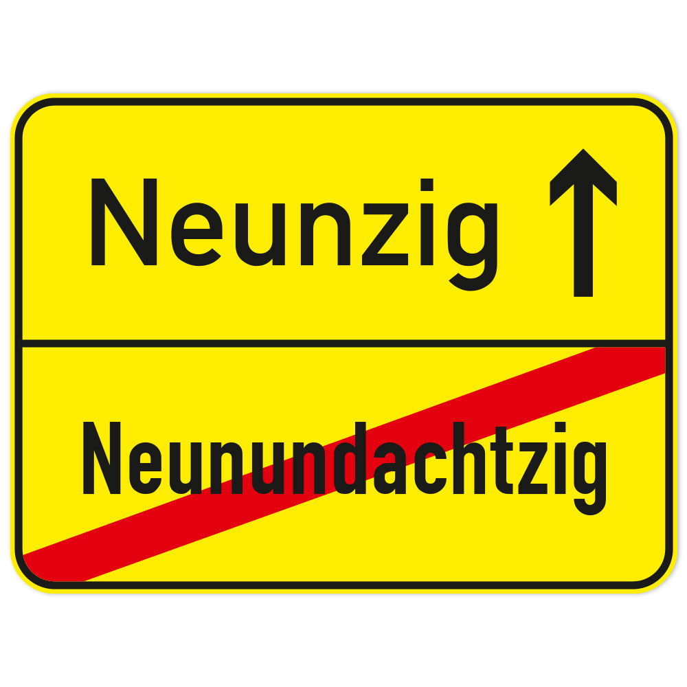 "Geburtstags-Ortstafel"